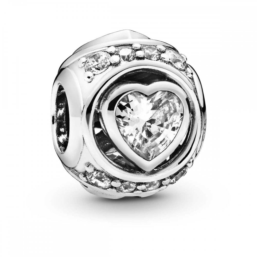 RETIRED Pandora Elevated Heart Charm